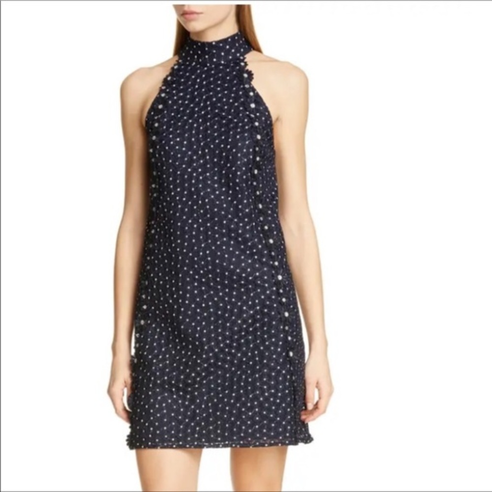 TED BAKER LONDON Daisil Lace Halter Dress